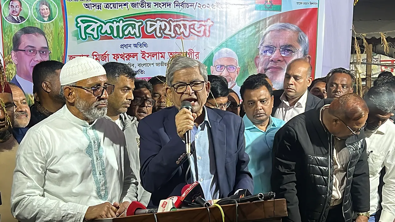 একটি দল দেশে বিশৃঙ্খলার চেষ্টা করছে: মির্জা ফখরুল